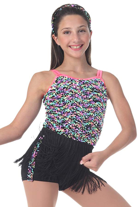 L2430F - Fringe Skirt