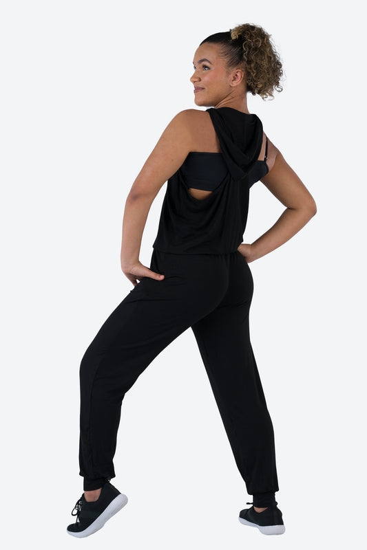 L2155 - HOODED JUMPSUIT