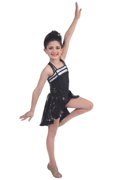 L2730S - A Class Act Sequin Skirt