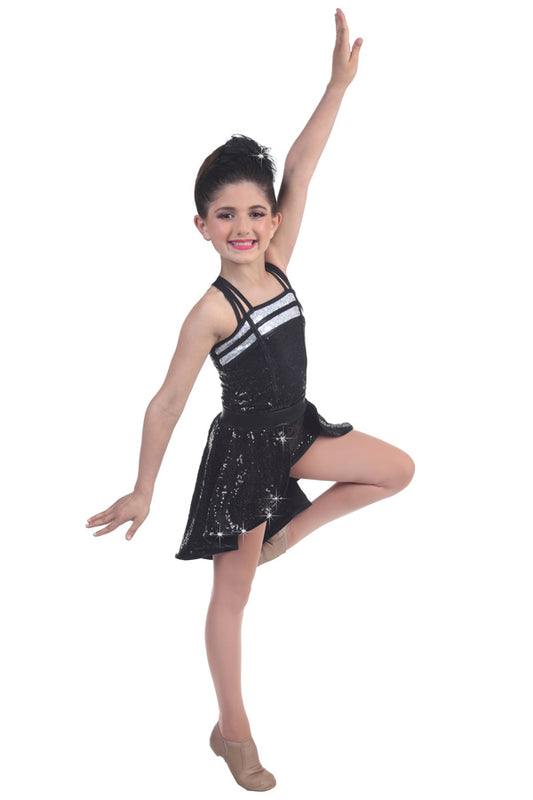 L2730S - A Class Act Sequin Skirt