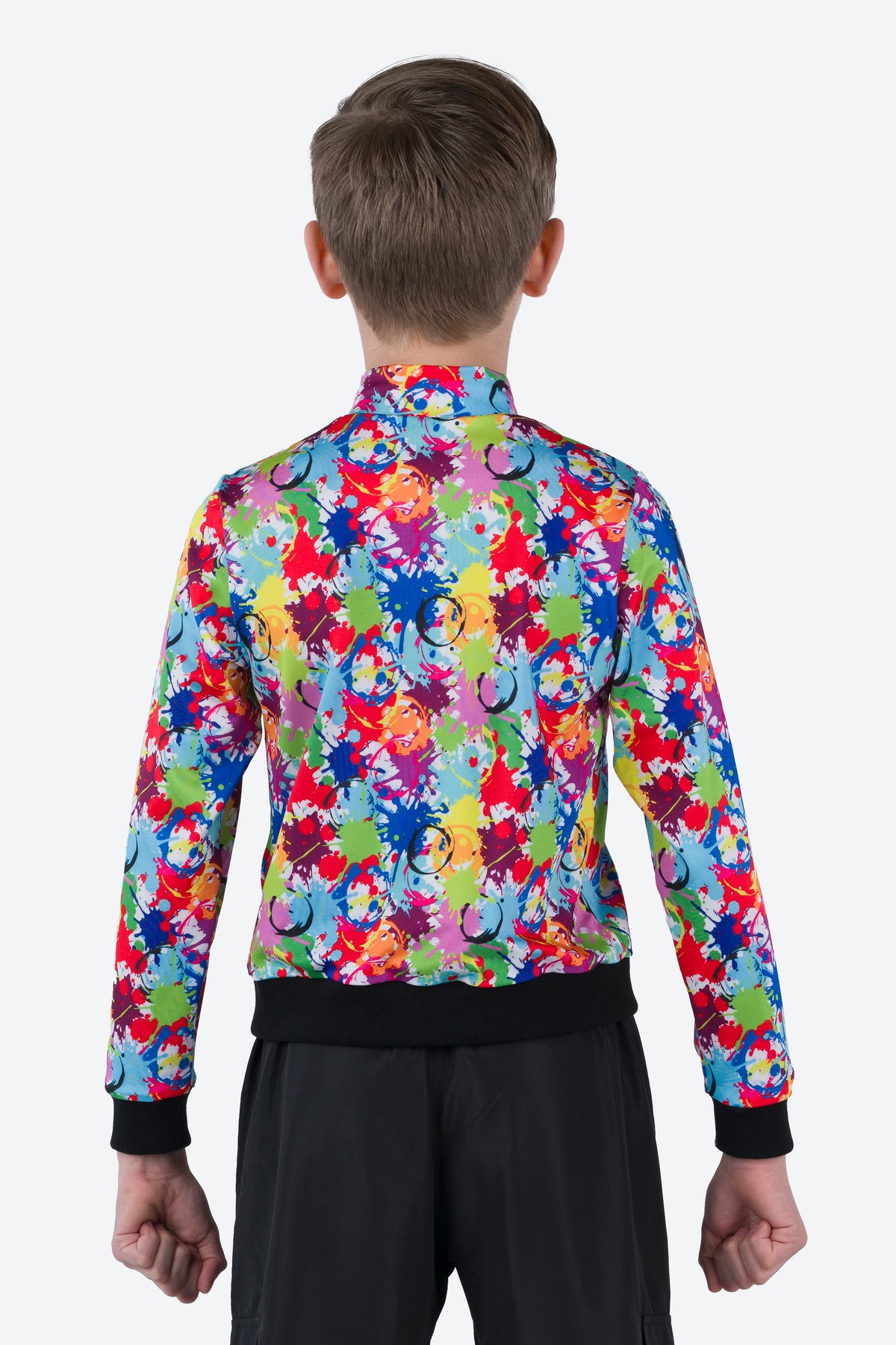 L3569 - SPLATTER PRINT JACKET