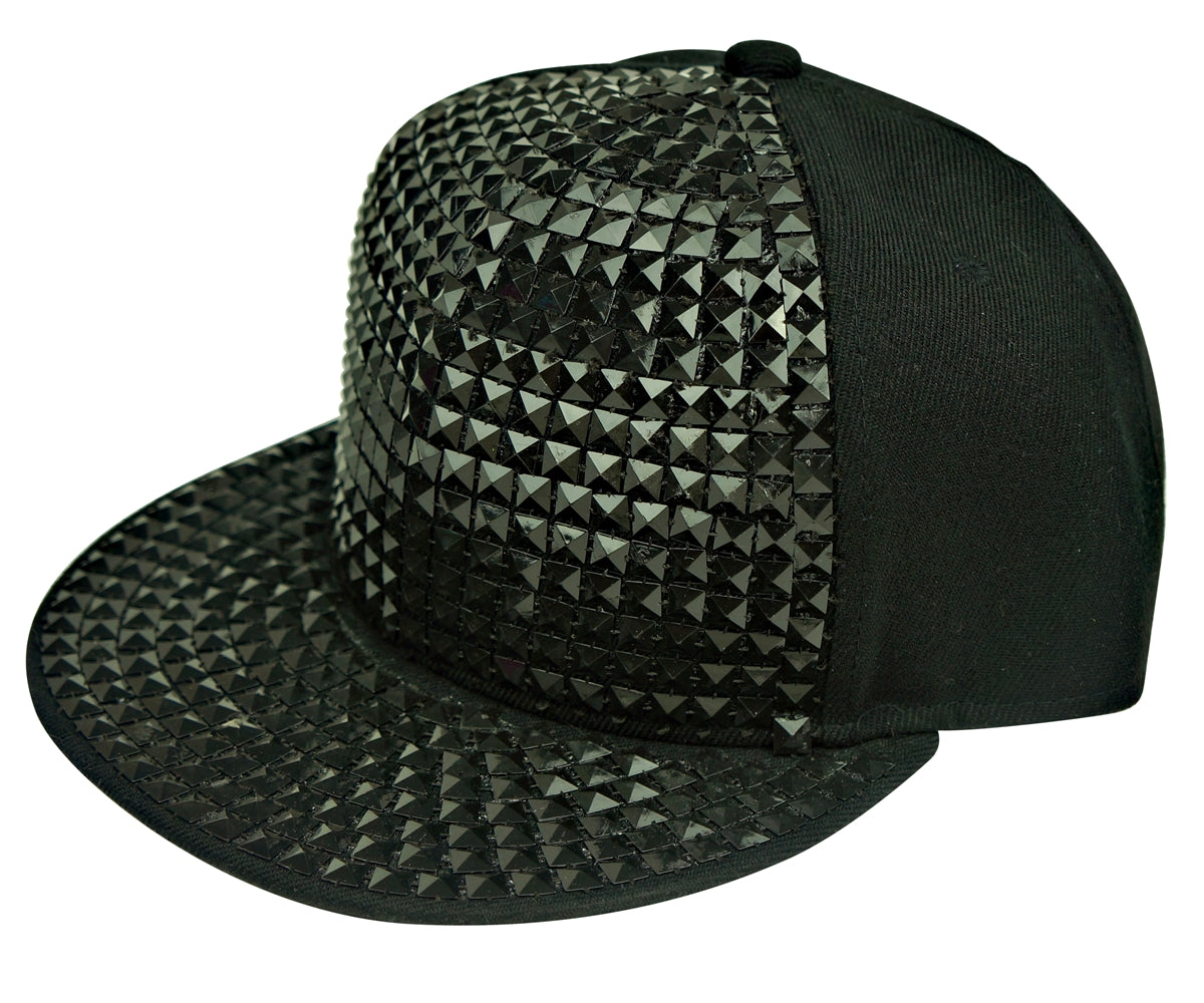 L5085 - STUDDED FLAT-BILL HAT - view 2