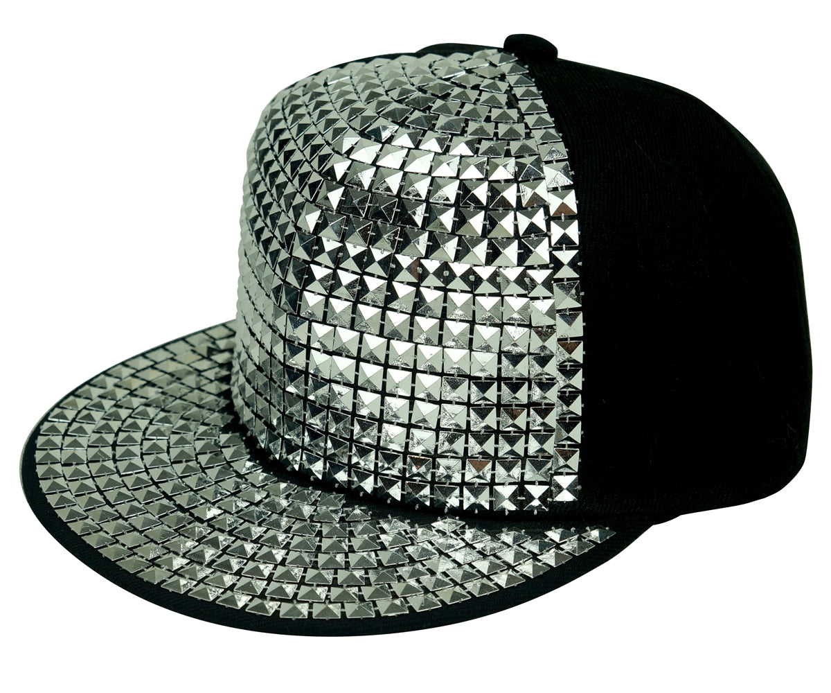 L5085 - STUDDED FLAT-BILL HAT - view 3