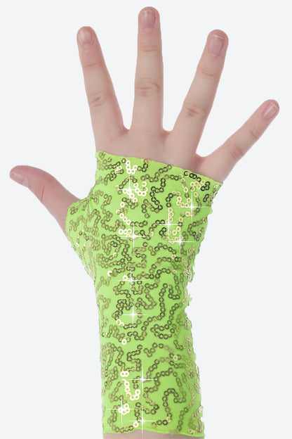 L5107 - GUANTES DE LENTEJUELAS