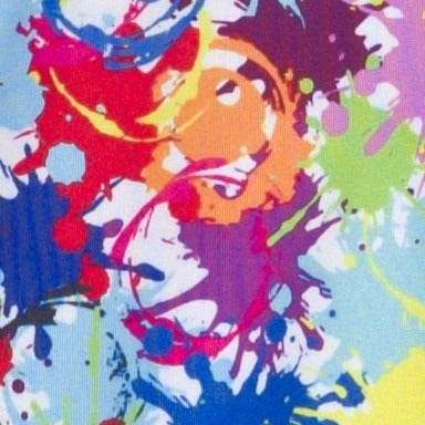 L3569 - Splatter Print Jacket